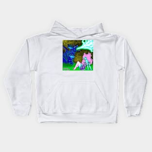 Dragon Girl Nouveau Kids Hoodie